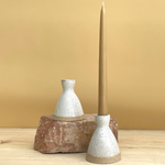 Two Tone Taper Candle Holder