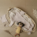 Baby Sleeping Gown and Bonnet set