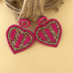 
            
                Load image into Gallery viewer, Heart Earrings
            
        